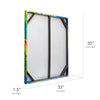 Fish Lips Outdoor Canvas Art Print - 35x35